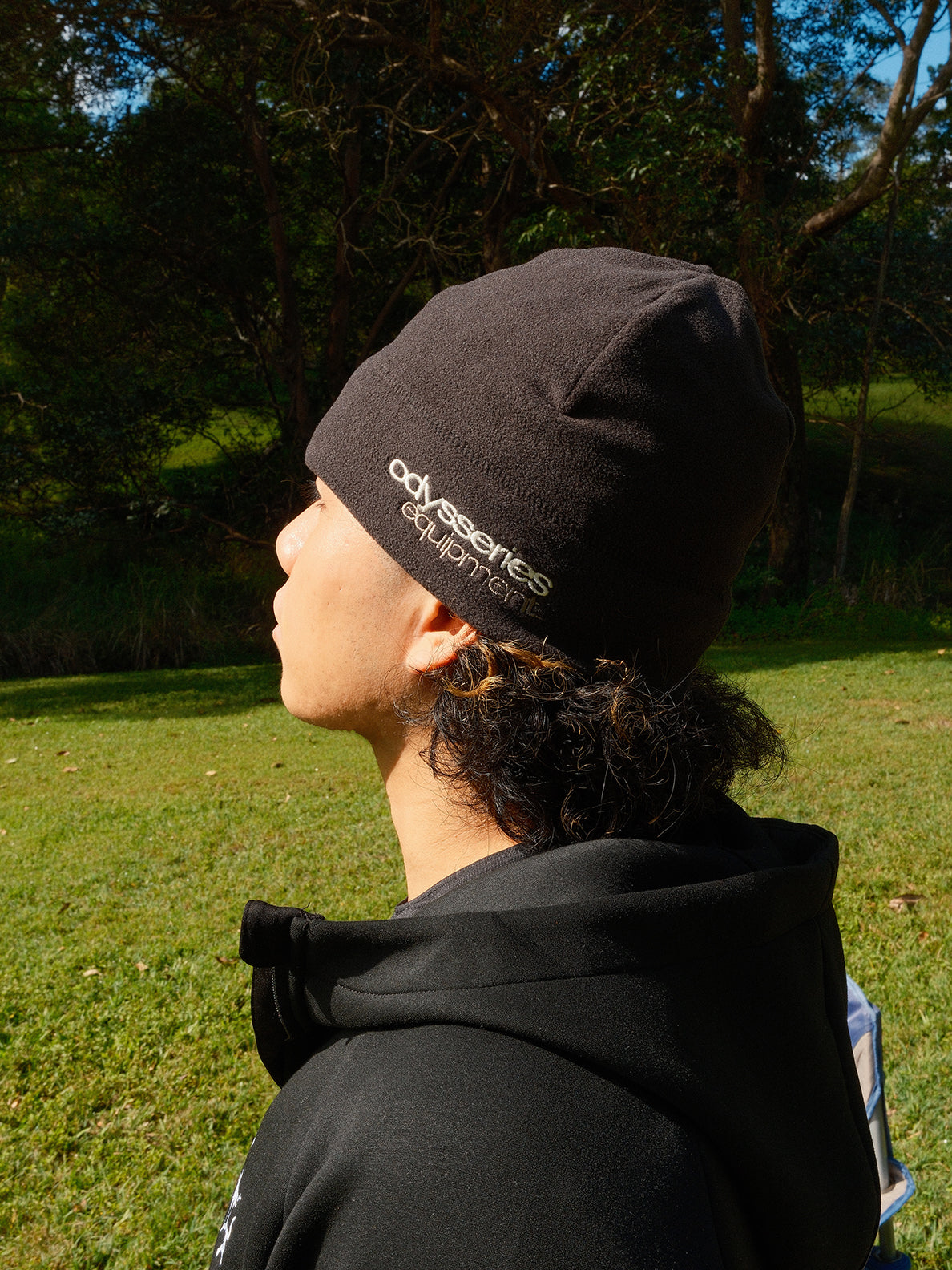 polar beanie - black