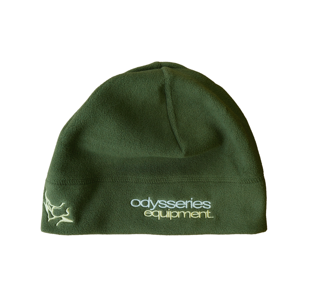 polar beanie - green