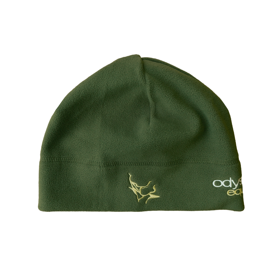 polar beanie - green